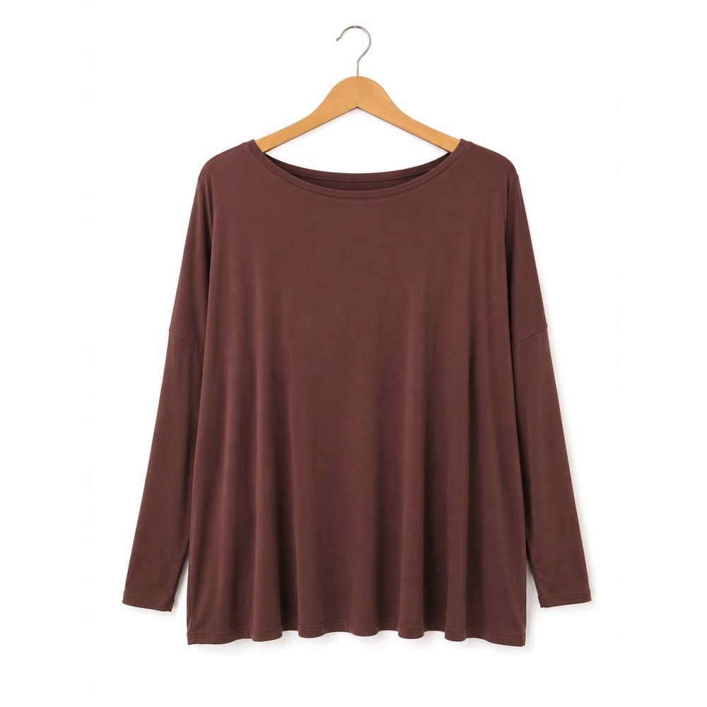 PIKO Womens Tunic Size XS S‎ Reindeer Brown Top T1851 Bamboo PLEASE READ